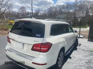 2017 Mercedes-Benz GLS 450 with VIN 4JGDF6EEXHA992401, listed as a Copart auction lot 55933055 with 107,035 mi miles and Clean Title. Bid and sale history available at DreamBid. Image 4.