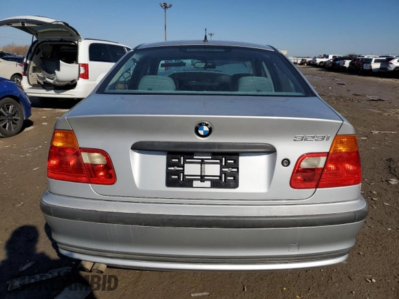 2000 BMW 3 Series 323i with VIN WBAAM3343YKC68050, listed as a Copart auction lot 46051345 with 137,890 mi miles and Salvage title. Bid and sale history available at DreamBid. Image 6.
