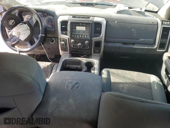 2017 Ram 1500 Big Horn with VIN 1C6RR7LM4HS878879, listed as a Copart auction lot 52751215 with 109,621 mi miles and Non repairable. Bid and sale history available at DreamBid. Image 8.