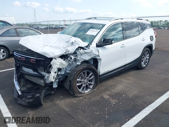 2022 GMC Terrain SLT with VIN 3GKALPEV4NL110119, listed as a IAAI auction lot 42033472 with 1 mi miles. Bid and sale history available at carsss.com. Image 16.