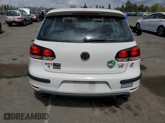 2012 Volkswagen GTI w/Conv & Sunroof PZEV с VIN WVWHD7AJ4CW106637, выставлен на аукционе Copart как лот 54428875 с пробегом 62 327 миль миль и Списание • Salvage title. История ставок и продаж доступна на DreamBid. Изображение 6.