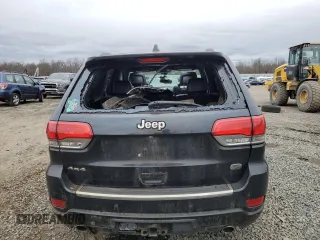 2015 Jeep Grand Cherokee Overland with VIN 1C4RJFCG2FC912328, listed as a Copart auction lot 46112005 with 170,366 mi miles and Salvage Title. Bid and sale history available at carsss.com. Image 6.