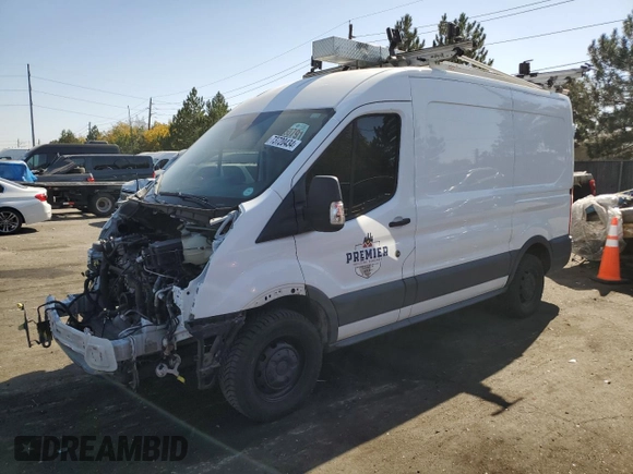 2016 Ford Transit with VIN 1FTYR1CG5GKB53835, listed as a Copart auction lot 73720434 with 109,283 mi miles and Salvage Title. Bid and sale history available at DreamBid. Image 1.