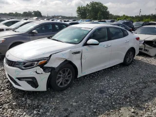 2020 Kia Optima LX with VIN 5XXGT4L31LG409615, listed as a Copart auction lot 57263525 with 101,000 mi miles and Salvage title. Bid and sale history available at DreamBid. Image 1.