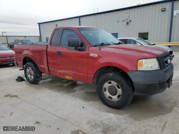 2007 Ford F-150 XL with VIN 1FTRF12217NA58609, listed as a Copart auction lot 44754115 with 177,673 mi miles and Clean Title. Bid and sale history available at carsss.com. Image 4.