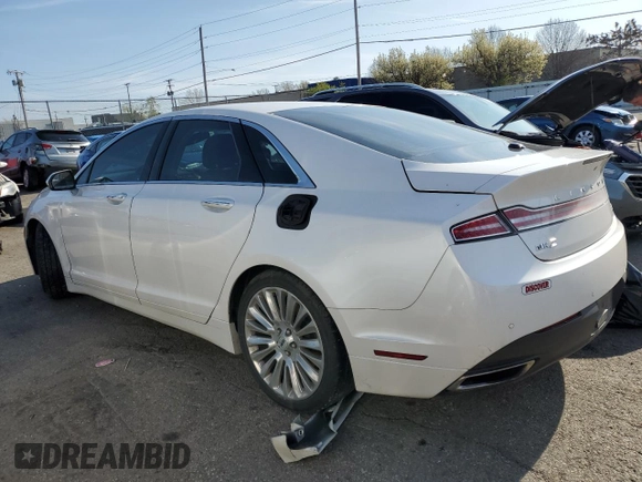 2015 Lincoln MKZ with VIN 3LN6L2J94FR610420, listed as a Copart auction lot 52308305 with 149,291 mi miles and Salvage title. Bid and sale history available at DreamBid. Image 2.