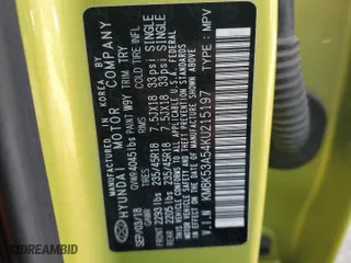 2019 Hyundai Kona Ultimate with VIN KM8K53A54KU215197, listed as a Copart auction lot 84950934 with 68,600 mi miles and Salvage Title. Bid and sale history available at carsss.com. Image 13.