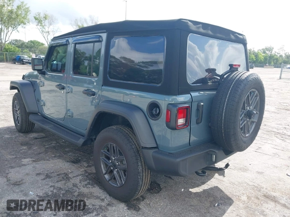 2024 Jeep Wrangler Willys с VIN 1C4PJXDG8RW334590, выставлен на аукционе IAAI как лот 42483813 с пробегом 8 575 миль миль и . История ставок и продаж доступна на DreamBid. Изображение 3.
