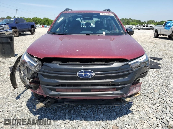 2025 Subaru Forester with VIN JF2SLDAC7SH407254, listed as a Copart auction lot 53615955 with 5,134 mi miles and Salvage title. Bid and sale history available at DreamBid. Image 5.