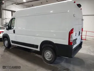2025 Ram ProMaster Cargo Van Tradesman with VIN 3C6LRVCG1SE511954, listed as a IAAI auction lot 42079049 with 13,379 mi miles. Bid and sale history available at carsss.com. Image 3.