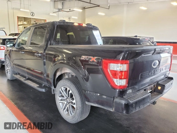 2022 Ford F-150 XL with VIN 1FTEW1EP6NFA76942, listed as a IAAI auction lot 42199944 with 102,622 mi miles. Bid and sale history available at carsss.com. Image 18.
