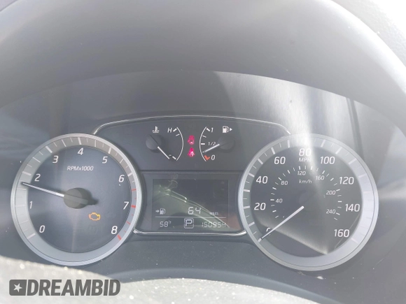 2015 Nissan Sentra SR with VIN 3N1AB7AP3FY369942, listed as a IAAI auction lot 42101502 with 150,954 mi miles and . Bid and sale history available at DreamBid. Image 7.
