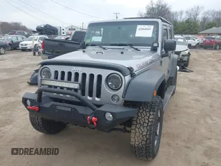 2015 Jeep Wrangler Unlimited Rubicon with VIN 1C4BJWFG1FL546018, listed as a IAAI auction lot 42060045 with 107,249 mi miles and . Bid and sale history available at DreamBid. Image 18.