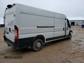 2023 Ram ProMaster Cargo with VIN 3C6MRVJG6PE506912, listed as a Copart auction lot 52349875 with Not Provided miles and Salvage Title. Bid and sale history available at DreamBid. Image 3.