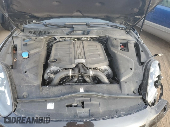 2017 Porsche Cayenne GTS with VIN WP1AD2A28HLA83870, listed as a Copart auction lot 87222024 with 48,476 mi miles and Salvage title. Bid and sale history available at DreamBid. Image 12.