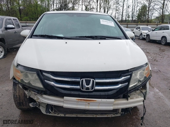 2015 Honda Odyssey Touring Elite with VIN 5FNRL5H98FB076428, listed as a IAAI auction lot 41998339 with 114,573 mi miles. Bid and sale history available at carsss.com. Image 6.