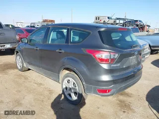 2017 Ford Escape S with VIN 1FMCU0F7XHUA93552, listed as a IAAI auction lot 41456973 with 214,856 mi miles. Bid and sale history available at carsss.com. Image 3.