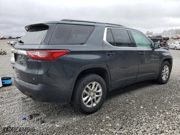 2021 Chevrolet Traverse LT Cloth with VIN 1GNEVGKW1MJ128644, listed as a Copart auction lot 50054265 with 104,024 mi miles and Salvage Title. Bid and sale history available at carsss.com. Image 3.