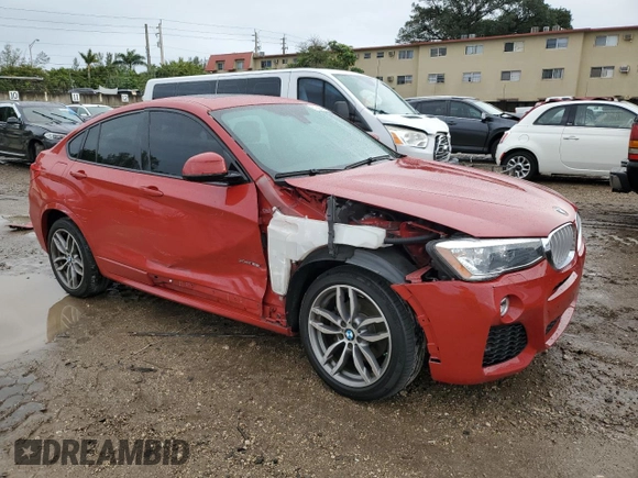 2016 BMW X4 xDrive35i with VIN 5UXXW5C53G0N92133, listed as a Copart auction lot 81996433 with 80,664 mi miles. Bid and sale history available at carsss.com. Image 4.