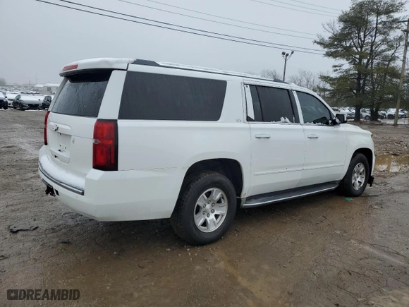 2015 Chevrolet Suburban LTZ with VIN 1GNSKKKC8FR203560, listed as a Copart auction lot 44906095 with 242,912 mi miles and Clean Title. Bid and sale history available at carsss.com. Image 3.