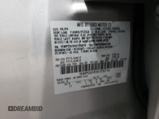2005 Ford Five Hundred SE with VIN 1FAFP23195G175714, listed as a Copart auction lot 81057764 with 81,284 mi miles and Salvage Title. Bid and sale history available at carsss.com. Image 12.