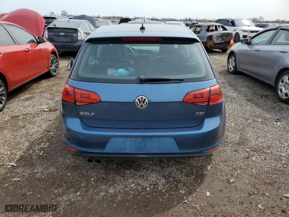 2015 Volkswagen Golf TSI SEL with VIN 3VW217AU0FM029355, listed as a Copart auction lot 51314995 with 95,042 mi miles and Salvage Title. Bid and sale history available at carsss.com. Image 6.