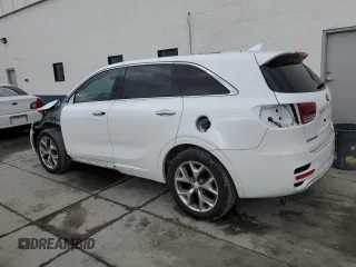 2018 Kia Sorento SX with VIN 5XYPKDA50JG367079, listed as a Copart auction lot 48222075 with 111,773 mi miles and Salvage Title. Bid and sale history available at carsss.com. Image 2.