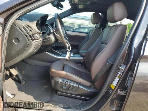 2018 BMW X4 M40i with VIN 5UXXW7C55J0W64498, listed as a Copart auction lot 58873794 with 144,148 mi miles and Salvage Title. Bid and sale history available at carsss.com. Image 7.