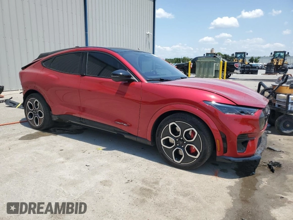 2024 Ford Mustang Mach-E GT с VIN 3FMTK4SX2RMA31037, выставлен на аукционе Copart как лот 56558025 с пробегом 6 833 миль миль и Списание • Salvage title. История ставок и продаж доступна на DreamBid. Изображение 4.