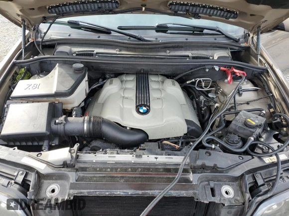 2006 BMW X5 4.4i with VIN 5UXFB53516LV27950, listed as a Copart auction lot 77837014 with 210,855 mi miles and Salvage Title. Bid and sale history available at carsss.com. Image 12.