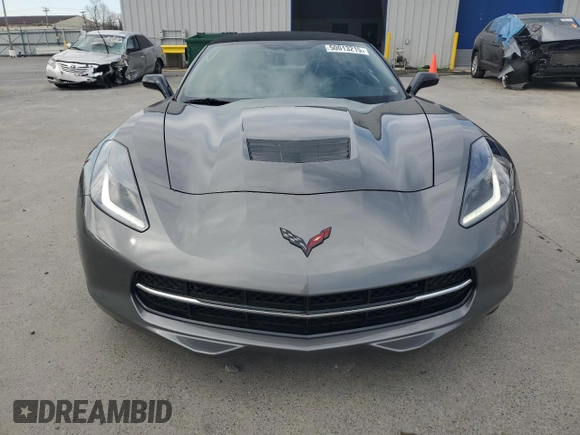 2015 Chevrolet Corvette 1LT with VIN 1G1YB3D73F5102838, listed as a Copart auction lot 50013215 with 44,037 mi miles and Salvage Title. Bid and sale history available at carsss.com. Image 5.