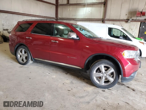 2013 Dodge Durango Citadel z VIN 1C4RDJEG9DC655575, wystawiony jako Copart lot #54382115 z przebiegiem 166 453 mil mil oraz Szkoda całkowita • Salvage title. Historia ofert i sprzedaży dostępna na DreamBid. Obrazek 4.