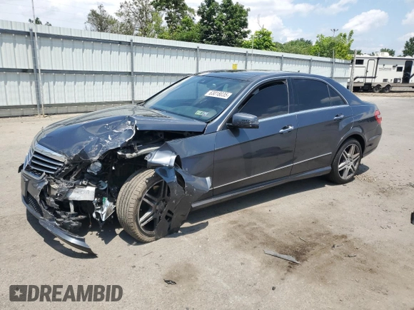 2010 Mercedes-Benz E 350 Luxury with VIN WDDHF8HB8AA108163, listed as a Copart auction lot 63018035 with 210,803 mi miles and Salvage title. Bid and sale history available at DreamBid. Image 1.