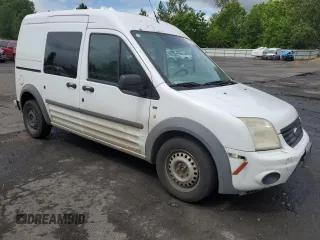 2010 Ford Transit Connect XLT with VIN NM0LS6BN1AT018703, listed as a Copart auction lot 56548575 with 184,017 mi miles and Salvage title. Bid and sale history available at DreamBid. Image 4.