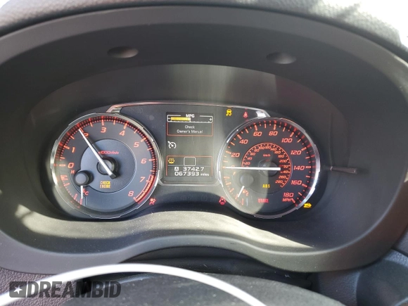 2017 Subaru WRX Limited with VIN JF1VA1L61H9827012, listed as a Copart auction lot 47076025 with 67,393 mi miles and Salvage Title. Bid and sale history available at carsss.com. Image 9.