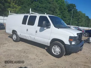 2008 Ford Econoline Cargo Commercial with VIN 1FTNS24L98DB41492, listed as a IAAI auction lot 42358047 with 246,023 mi miles and . Bid and sale history available at DreamBid. Image 1.