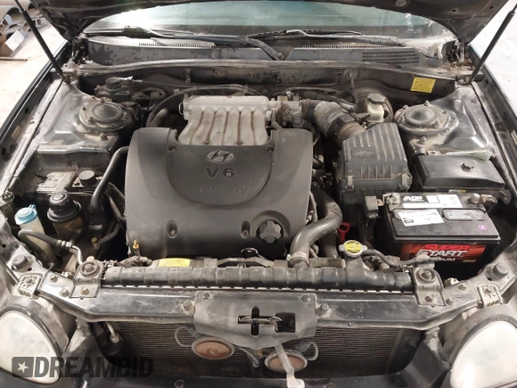 2003 Hyundai Sonata GLS with VIN KMHWF35H33A782779, listed as a IAAI auction lot 41702937 with 285,264 mi miles. Bid and sale history available at carsss.com. Image 10.