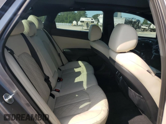2016 Kia Optima SXL Turbo with VIN 5XXGV4L22GG066837, listed as a Copart auction lot 60989355 with 100,926 mi miles and Salvage title. Bid and sale history available at DreamBid. Image 10.