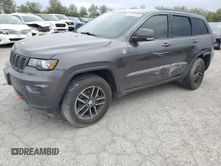 2018 Jeep Grand Cherokee Trailhawk with VIN 1C4RJFLG7JC306189, listed as a Copart auction lot 61854315 with 137,563 mi miles and Salvage title. Bid and sale history available at DreamBid. Image 1.