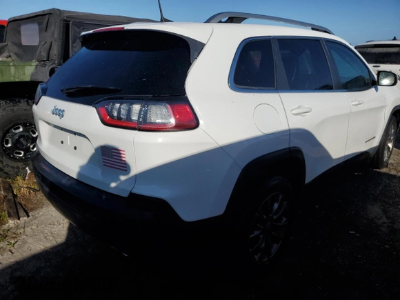 2020 Jeep Cherokee Lux with VIN 1C4PJLLX4LD638125, listed as a Copart auction lot 74843964 with Not provided miles and Non repairable. Bid and sale history available at DreamBid. Image 3.