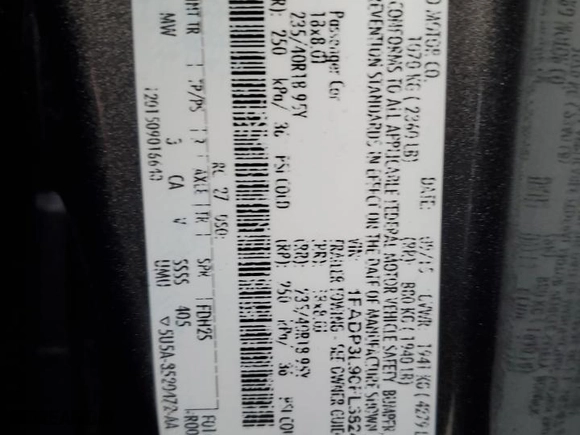 2015 Ford Focus ST with VIN 1FADP3L90FL382472, listed as a Copart auction lot 82458244 with 83,843 mi miles and Salvage Title. Bid and sale history available at carsss.com. Image 14.