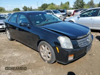 2003 Cadillac CTS with VIN 1G6DM57N630125967, listed as a Copart auction lot 73190504 with 136,655 mi miles and Salvage Title. Bid and sale history available at carsss.com. Image 4.