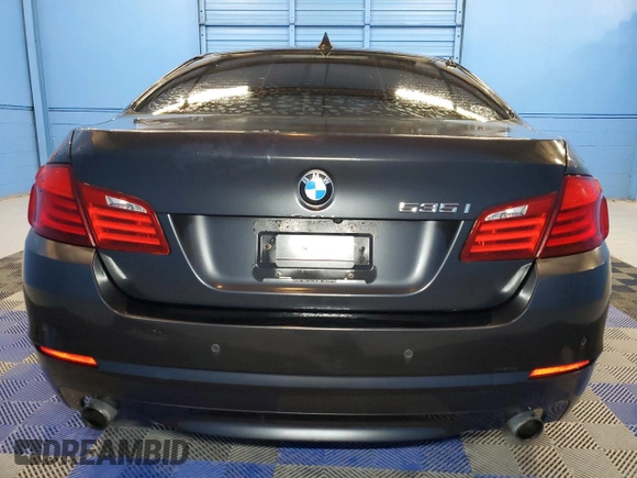 2012 BMW 5 Series 535i xDrive with VIN WBAFU7C57CDU60295, listed as a Copart auction lot 43712135 with 96,483 mi miles and Clean Title. Bid and sale history available at carsss.com. Image 6.