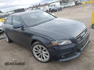 2010 Audi A4 2.0T Premium Plus with VIN WAUEFAFL2AN001812, listed as a IAAI auction lot 41501229 with 169,478 mi miles. Bid and sale history available at carsss.com. Image 1.