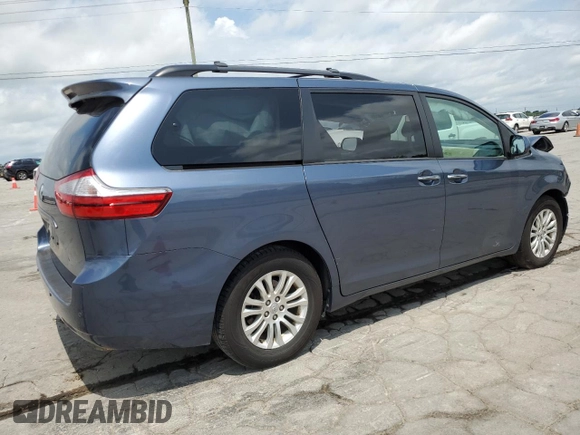 2017 Toyota Sienna XLE Auto Access Seat with VIN 5TDYZ3DC3HS868727, listed as a Copart auction lot 61308185 with 87,927 mi miles and Salvage title. Bid and sale history available at DreamBid. Image 3.