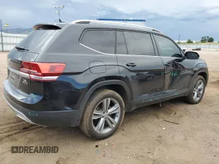 2019 Volkswagen Atlas SE z VIN 1V2UR2CA7KC559858, wystawiony jako Copart lot #62928755 z przebiegiem 104 142 mil mil oraz Szkoda całkowita • Salvage title. Historia ofert i sprzedaży dostępna na DreamBid. Obrazek 3.