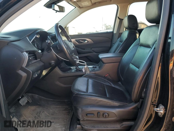 2018 Chevrolet Traverse Premier with VIN 1GNEVJKW2JJ253743, listed as a Copart auction lot 82779724 with 161,083 mi miles and Salvage Title. Bid and sale history available at carsss.com. Image 7.