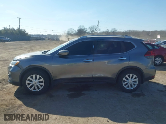 2017 Nissan Rogue S with VIN 5N1AT2MT6HC794035, listed as a IAAI auction lot 41774196 with 118,147 mi miles. Bid and sale history available at carsss.com. Image 15.
