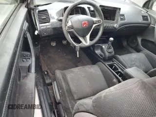 2007 Honda Civic Si with VIN 2HGFG21587H100365, listed as a Copart auction lot 84713504 with 347,419 mi miles and Salvage Title. Bid and sale history available at DreamBid. Image 8.