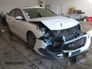2017 Hyundai Sonata Sport with VIN 5NPE34AF7HH490930, listed as a IAAI auction lot 41383528 with 129,862 mi miles. Bid and sale history available at carsss.com. Image 1.